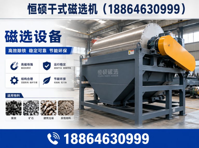 许昌经济技术开发区干式磁选机展示图